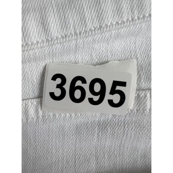 Citizens of Humanity Women's White Denim Skinny Crop Jeans Size 28 - Picture 12 of 12